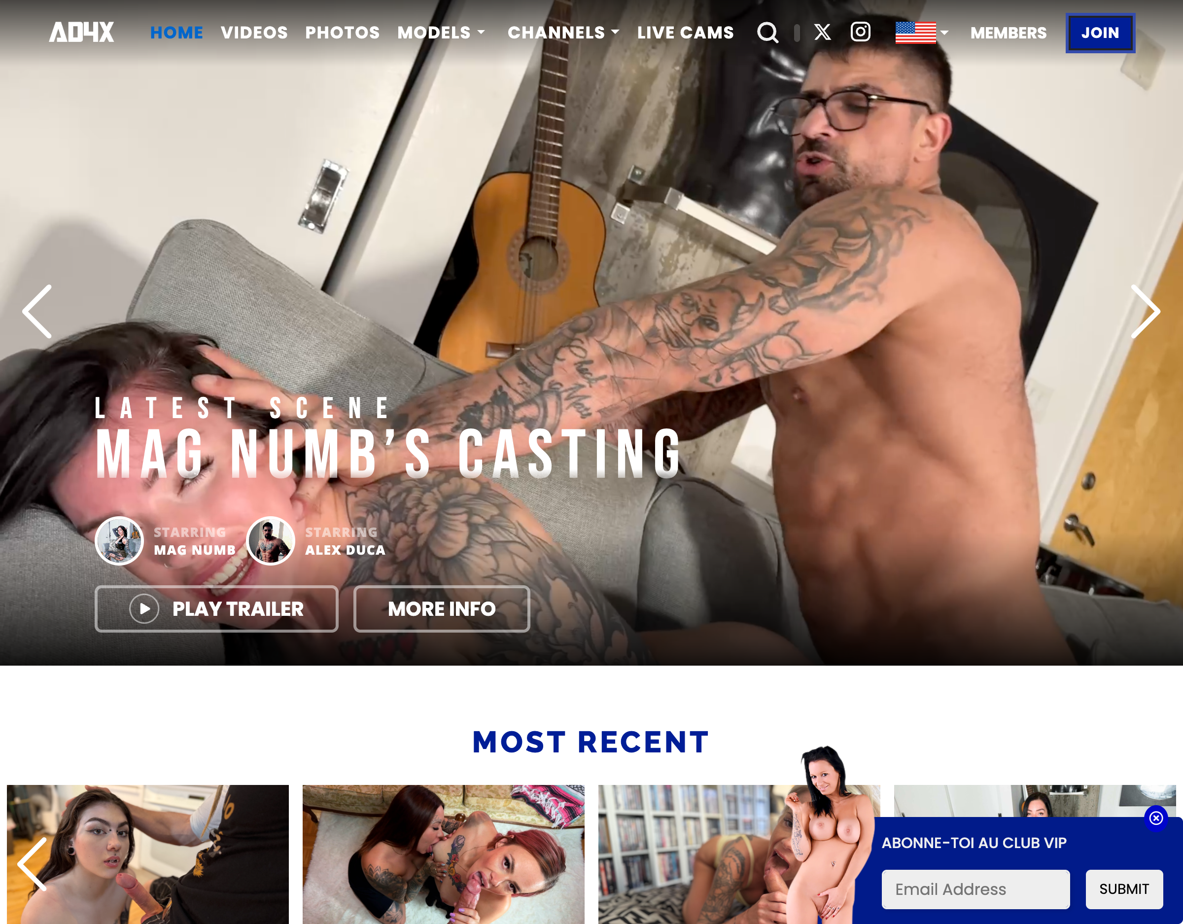 Ad4x - Desktop Screenshot