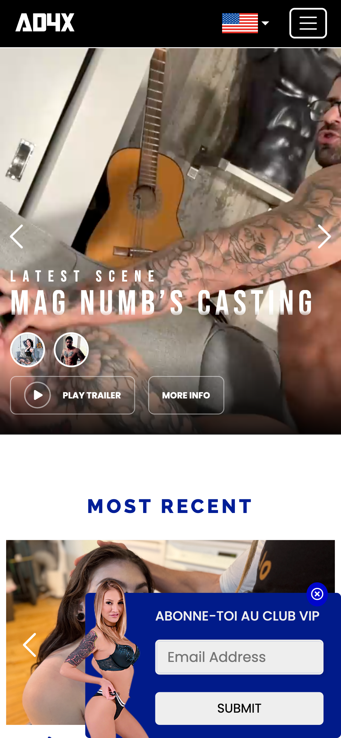 Ad4x - Mobile Screenshot