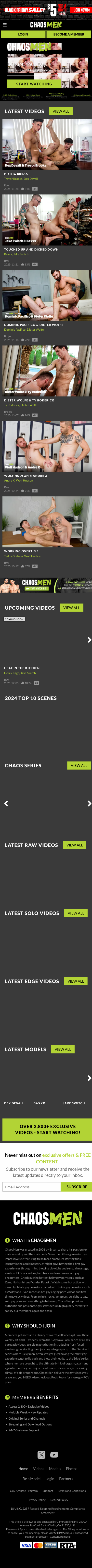 Chaos Men - Mobile Screenshot