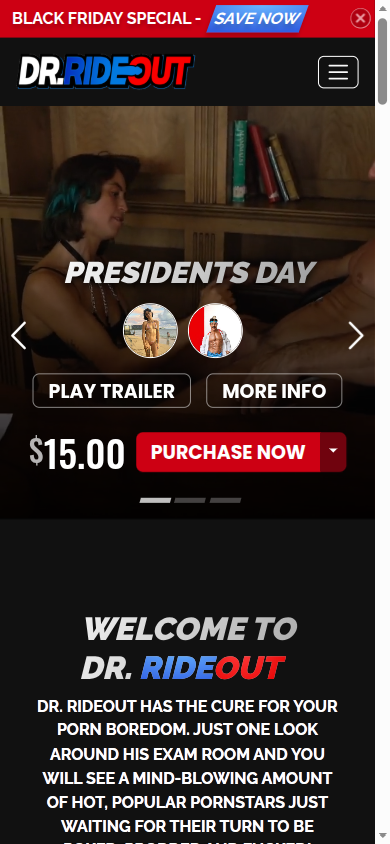 Dr Rideout - Mobile Screenshot