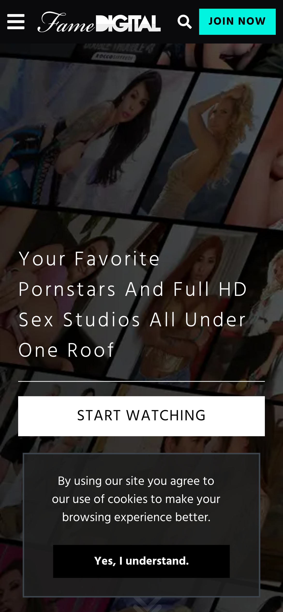 Fame Digital - Mobile Screenshot