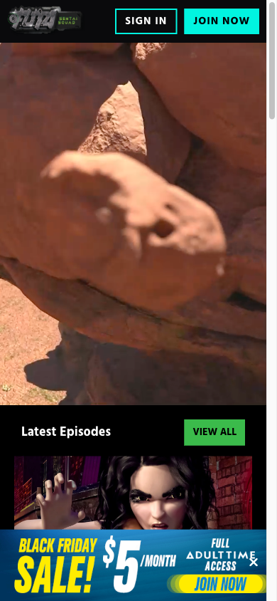 Futa Sentai Squad - Mobile Screenshot