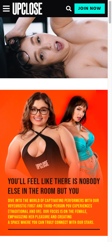 Get Up Close - Mobile Screenshot