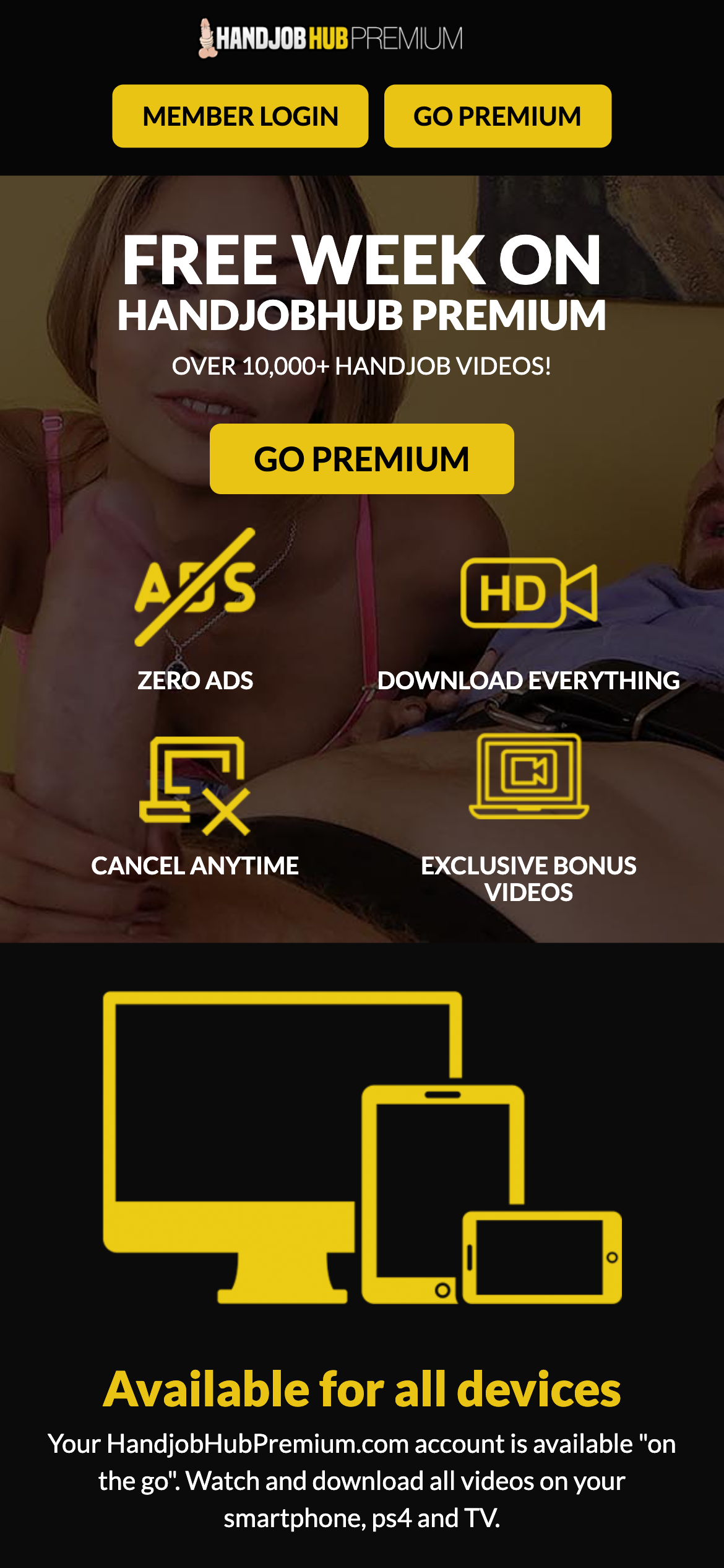 Handjob Hub Premium - Mobile Screenshot