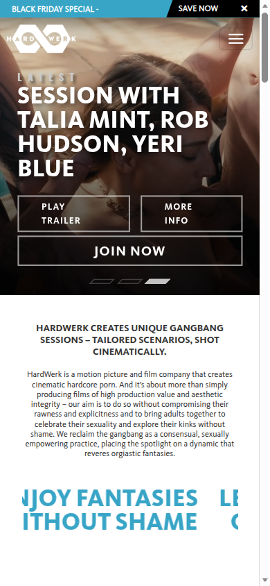 Hard Werk - Mobile Screenshot