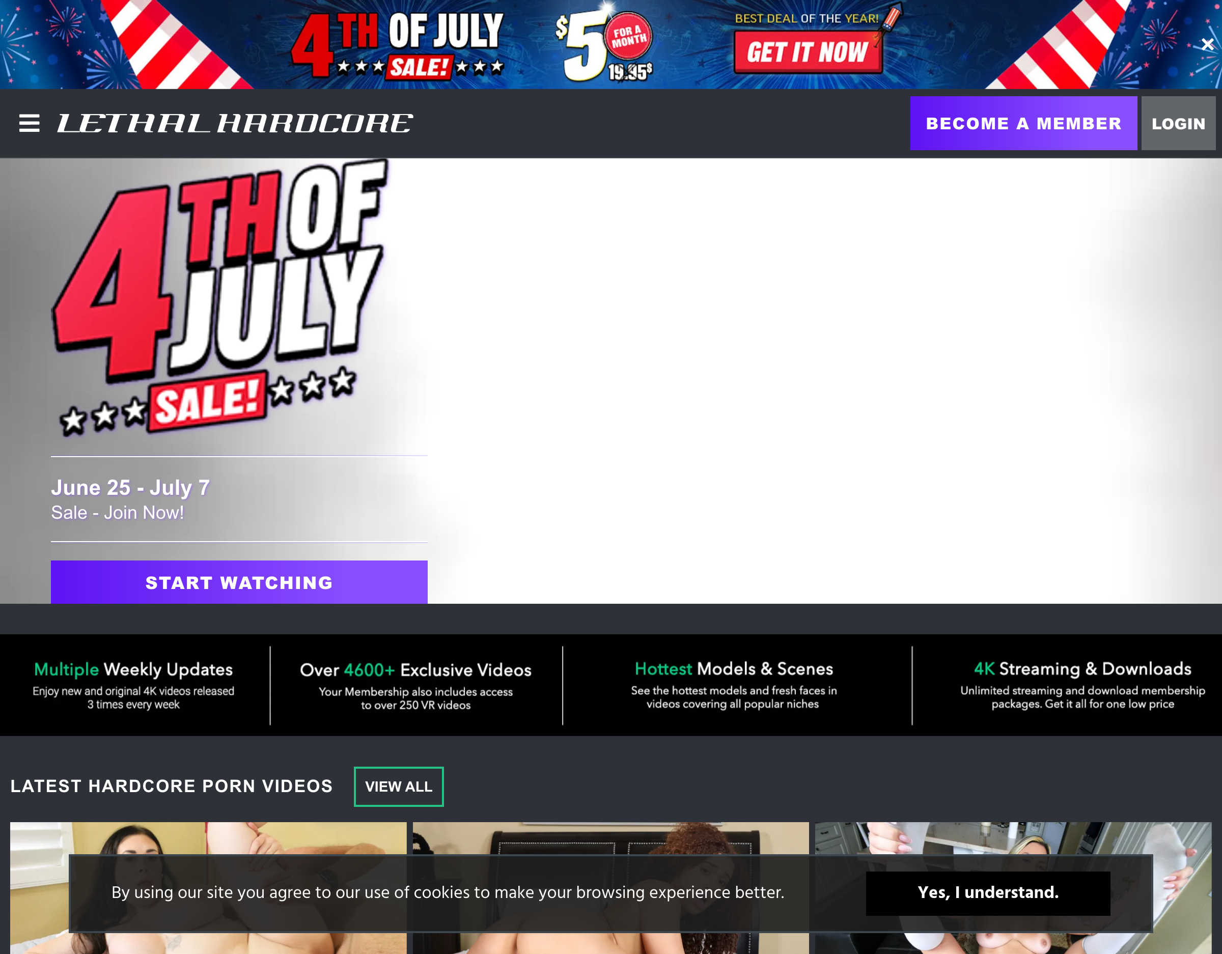 Lethal Hardcore - Desktop Screenshot