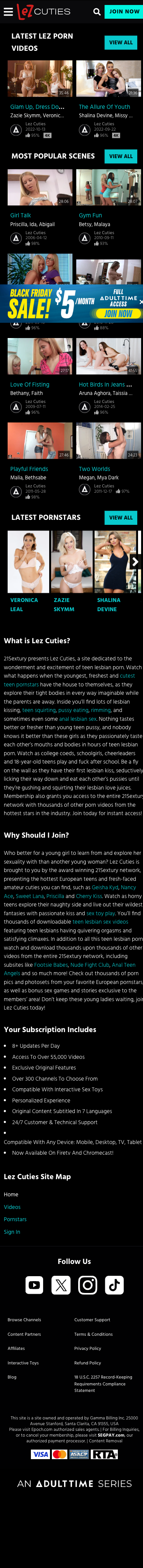 Lez Cuties - Mobile Screenshot