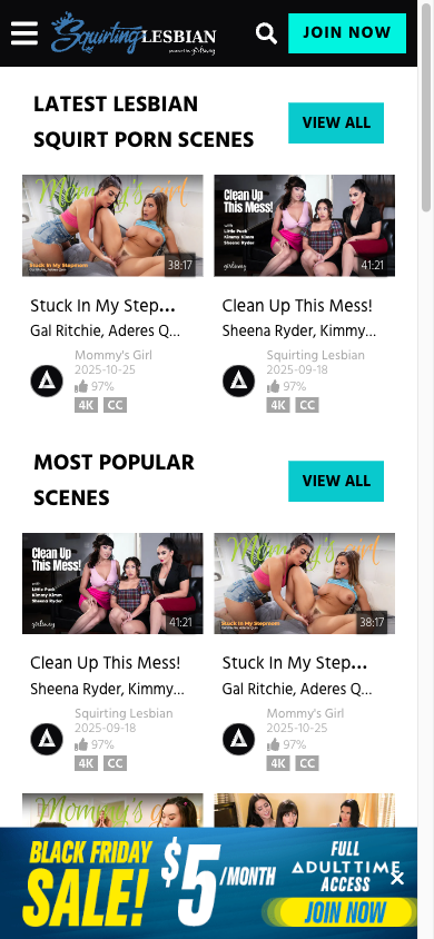 Squirting Lesbian - Mobile Screenshot