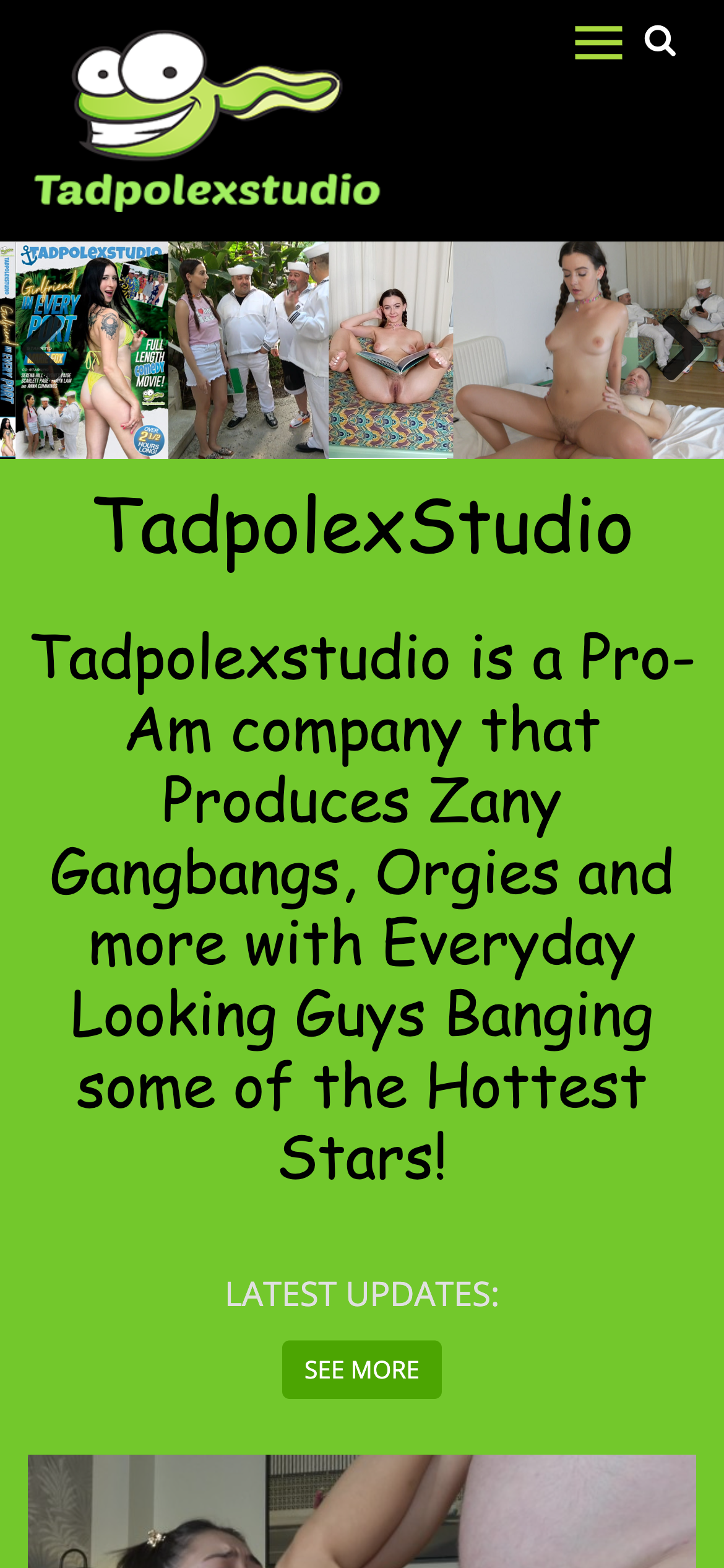 TadpolexStudio - Mobile Screenshot