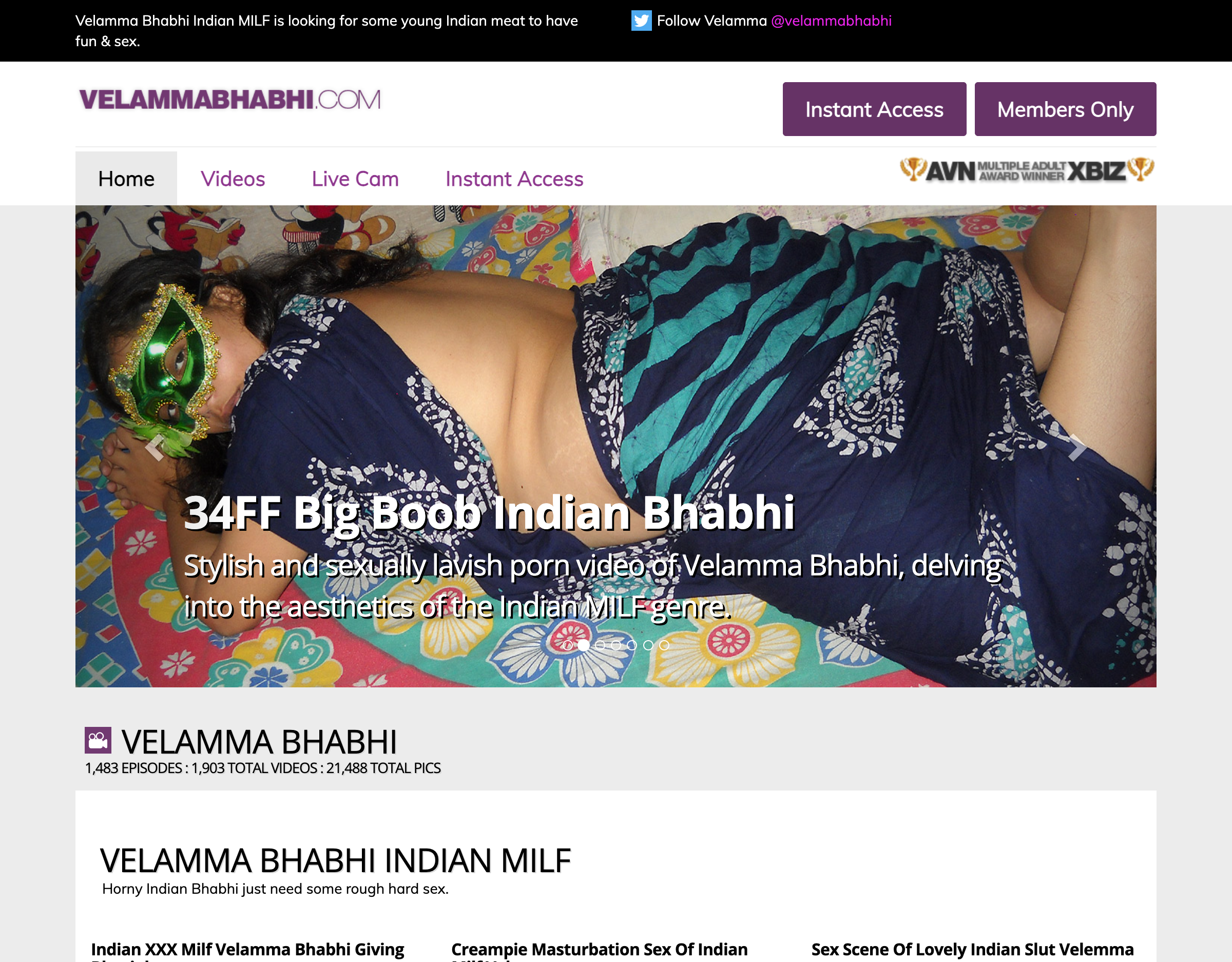 Velammabhabhi - Desktop Screenshot